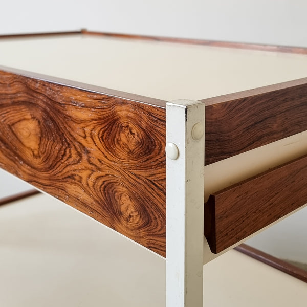 Bauhaus Rosewood Serving Trolley