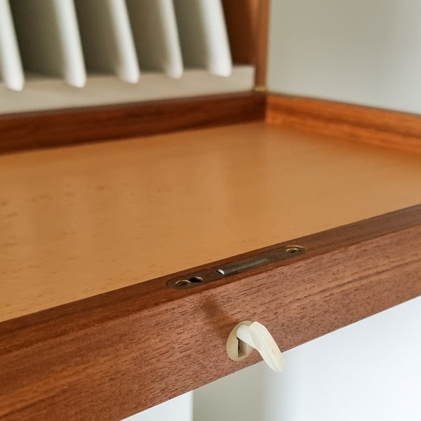 String Teak Wall Unit