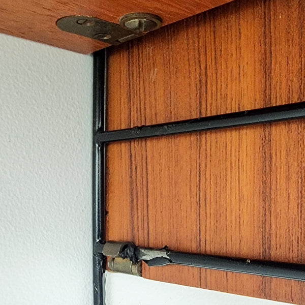 String Teak Wall Unit