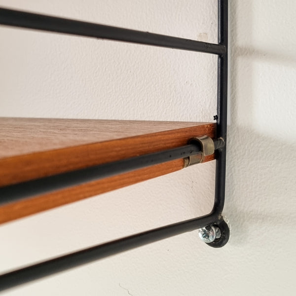 String Teak Wall Unit