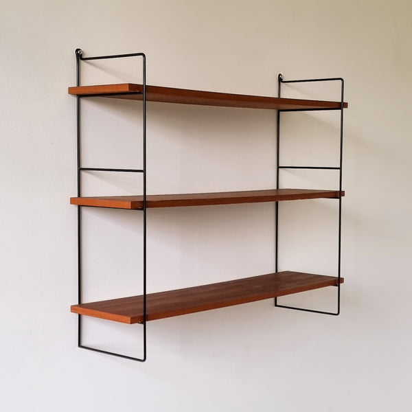 Vintage Teak Wall Shelf
