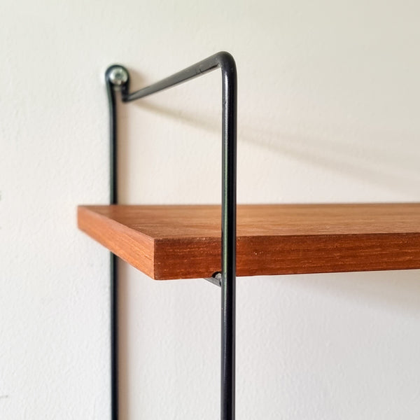 Vintage Teak Wall Shelf