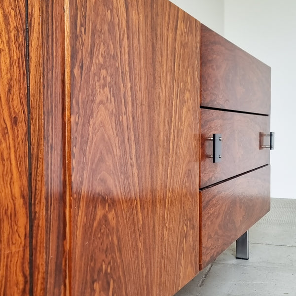 Rosewood Low Sideboard or TV Cabinet
