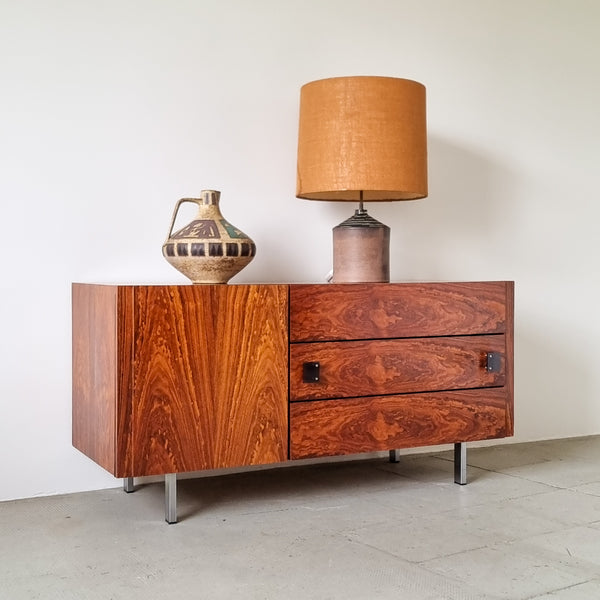 Rosewood Low Sideboard or TV Cabinet