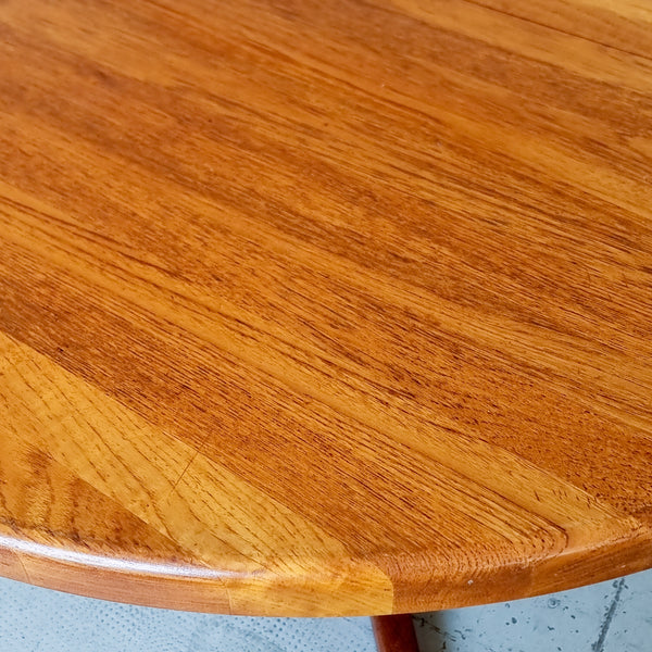 Glostrup Round Teak Dining Table