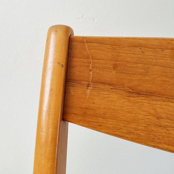 Set of 4 Scandinavian Corded Dining Chairs