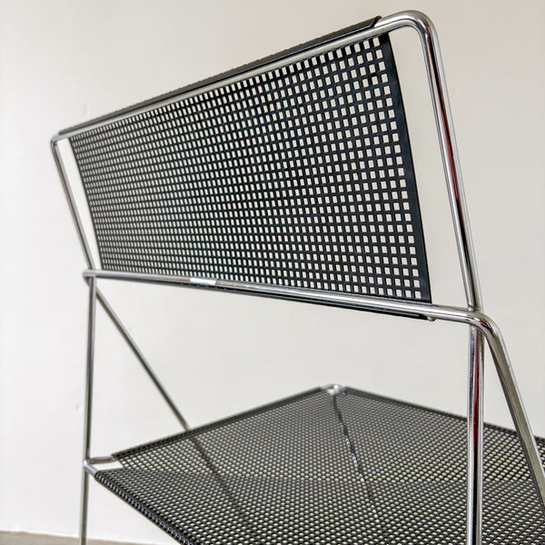X-line Chairs Niels Jorgen Haugesen for Hybodan- Set of 4