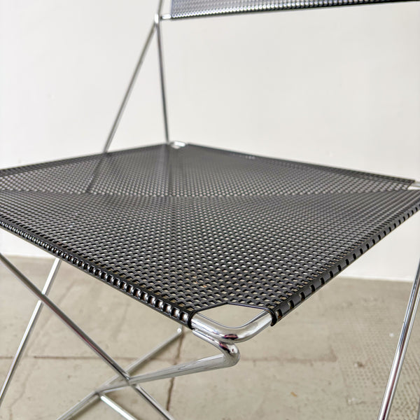X-line Chairs Niels Jorgen Haugesen for Hybodan- Set of 4