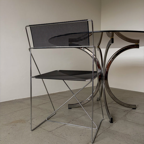 X-line Chairs Niels Jorgen Haugesen for Hybodan- Set of 4
