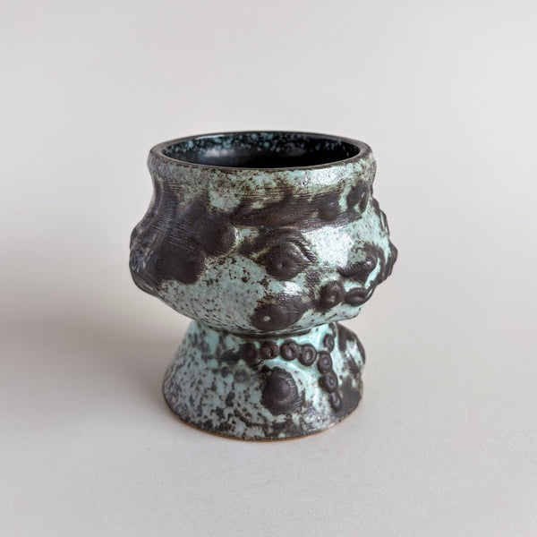 Strehla Keramik Vintage Head Planter