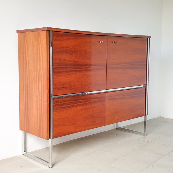 § Rosewood Highboard / Bar Made in Luxembourg