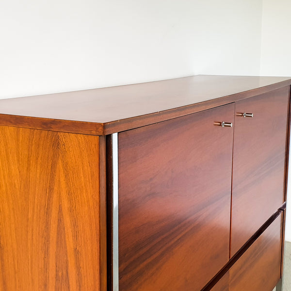 § Rosewood Highboard / Bar Made in Luxembourg