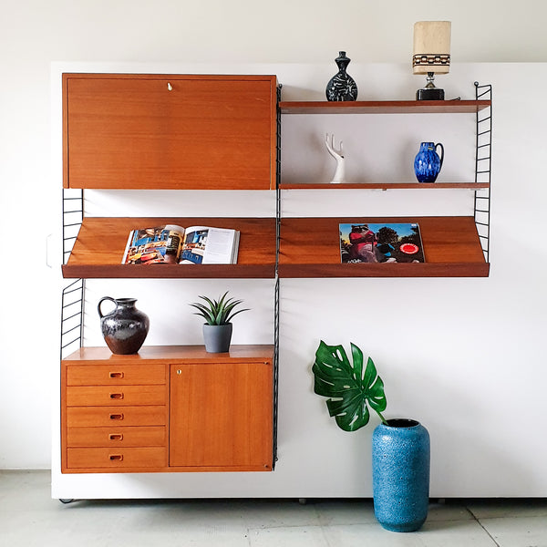 § Vintage String Wall Unit