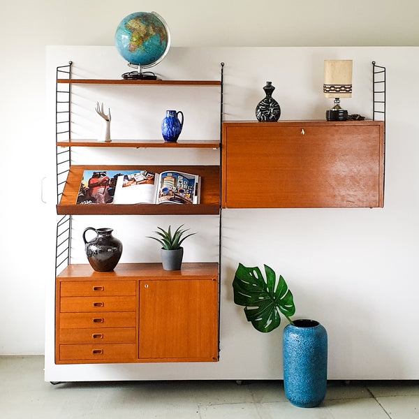 § Vintage String Wall Unit