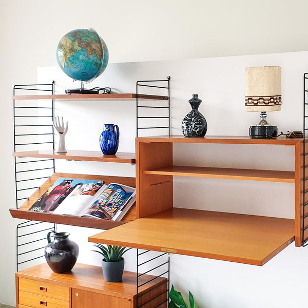 § Vintage String Wall Unit