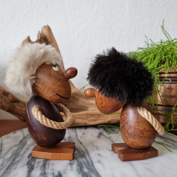 Hans Bolling Teak firgurines