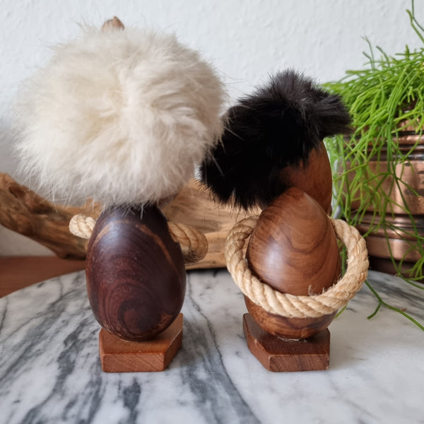 Hans Bolling Teak firgurines