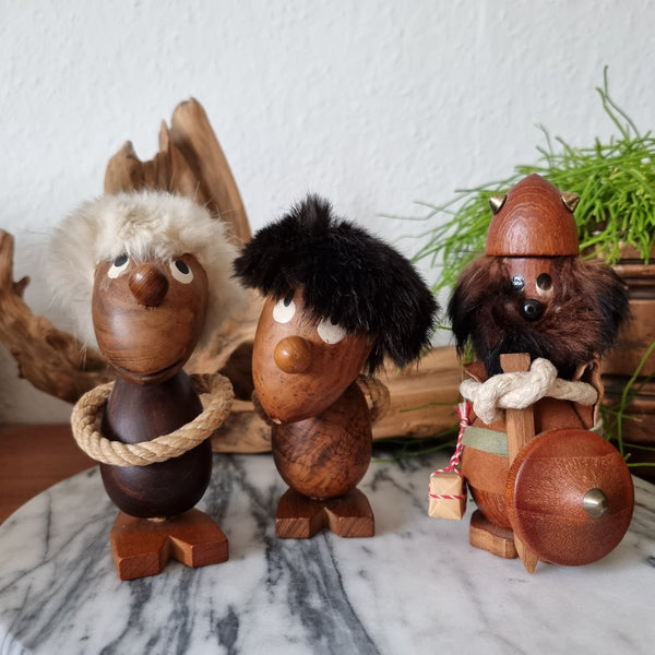 Hans Bolling Teak firgurines