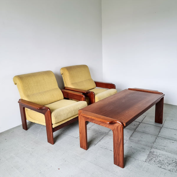 Pair of 1970s Danish Teak Armchairs