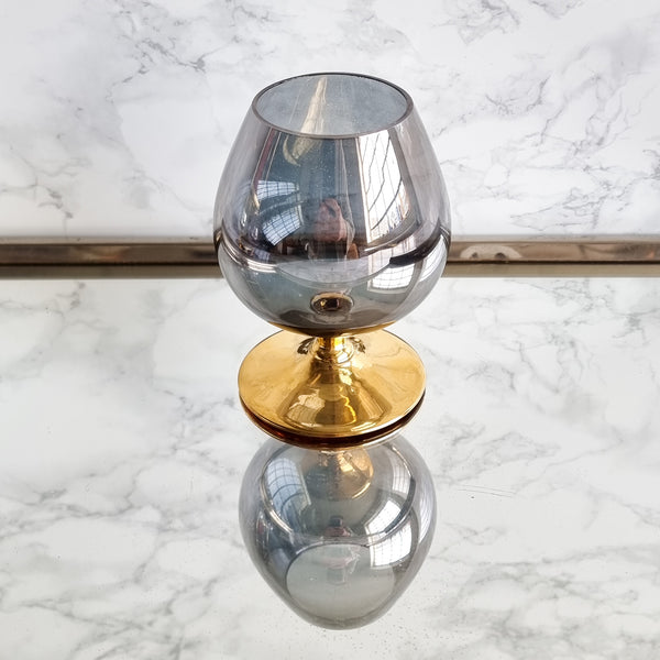 § Vintage Harlequin Cognac Glasses - Set of 3