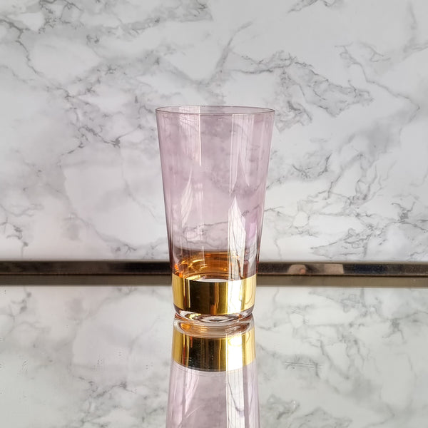 § Vintage Harlequin Tumblers - Set of 5