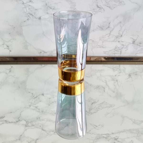 § Vintage Harlequin Tumblers - Set of 5