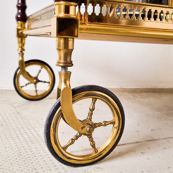 § Neoclassical French Bar Cart Maison Baguès