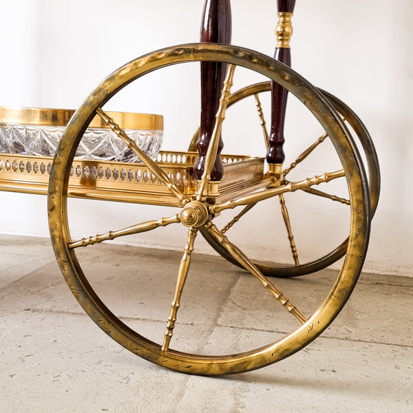 § Neoclassical French Bar Cart Maison Baguès