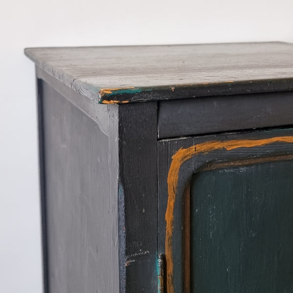 Handmade Painted Jewelry Cabinet