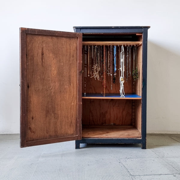 Handmade Painted Jewelry Cabinet