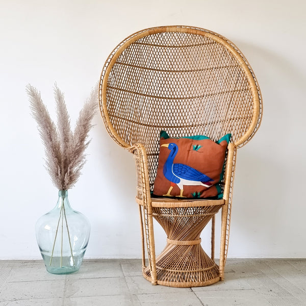 § Rattan Peacock Chair Emanuelle