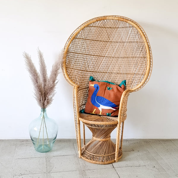 § Rattan Peacock Chair Emanuelle