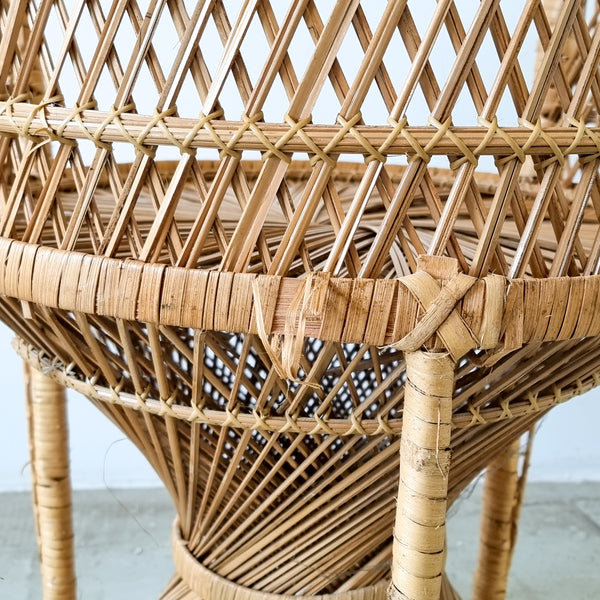 § Rattan Peacock Chair Emanuelle