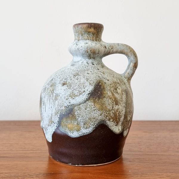 Trio of Jopeko Fat Lava Vases West Germany
