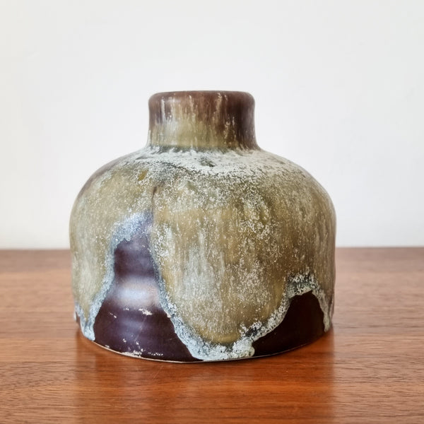 Trio of Jopeko Fat Lava Vases West Germany