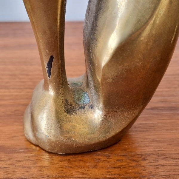 § Pair of Brass Cats