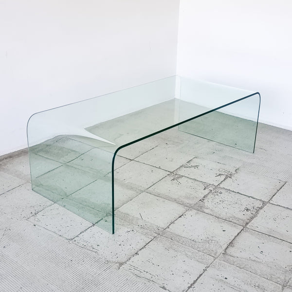 § Waterfall Glass Coffee Table