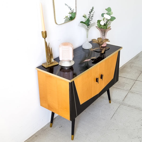 § Retro 50s Entrance Cabinet and Mirror
