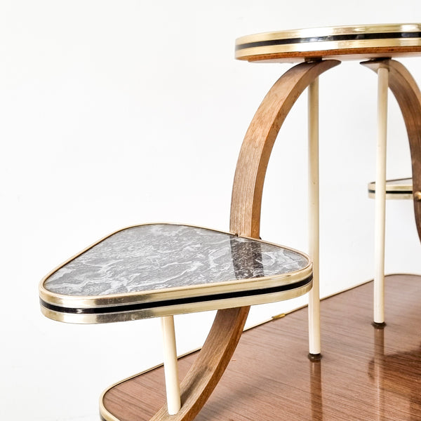 § Tiered Formica Plant Stand