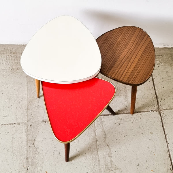 § Vintage Formica Tripod Plant Tables