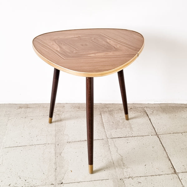 § Retro Formica Triangle SideTables