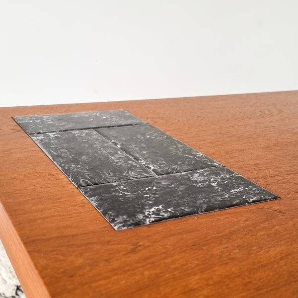 Mid-century Coffee Table with Tiles