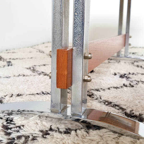 Mid-century Coffee Table with Tiles