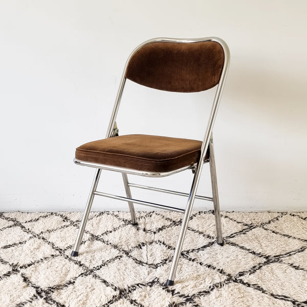 § 70s Chrome Folding Chair