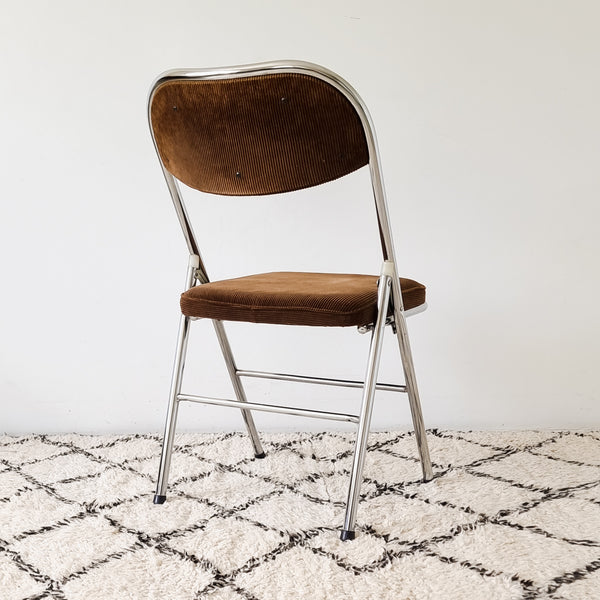 § 70s Chrome Folding Chair