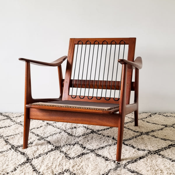 § Pair of Scandinavian Teak Armchairs