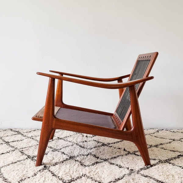 § Pair of Scandinavian Teak Armchairs