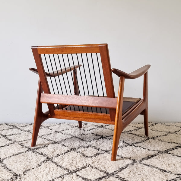 § Pair of Scandinavian Teak Armchairs
