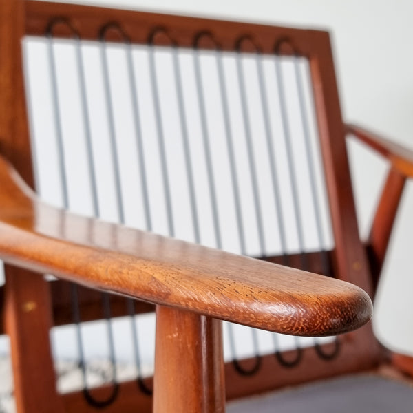 § Pair of Scandinavian Teak Armchairs
