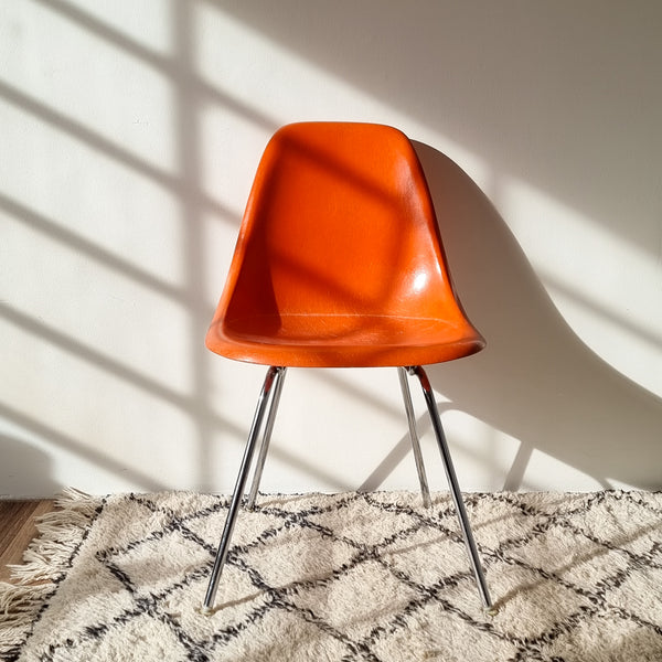 Vintage Eames DSX fiberglass side chairs - Set of 4